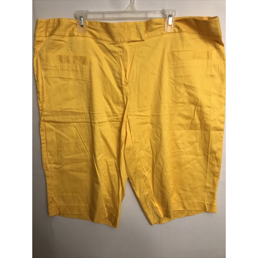 Ashley steward 22w yellow pedal pushers‎ pants
